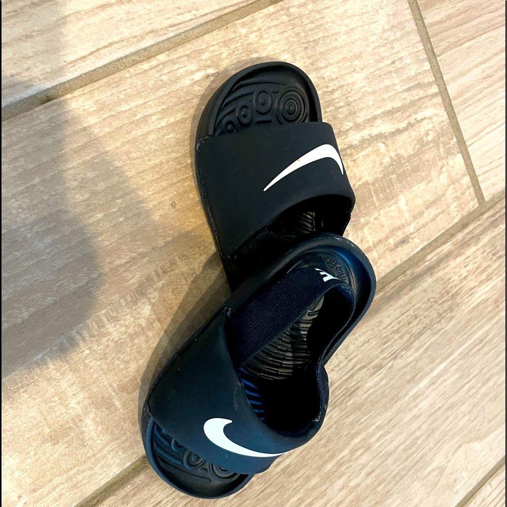 Toddler Nike slides